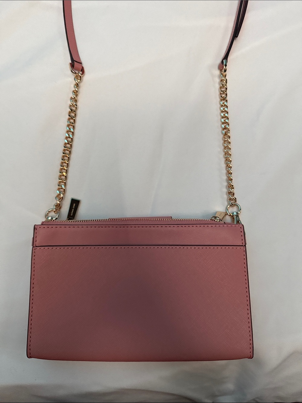 MICHAEL Michael Kors Dusty Rose Crossbody with Gold Chain - Picture 2 of 4